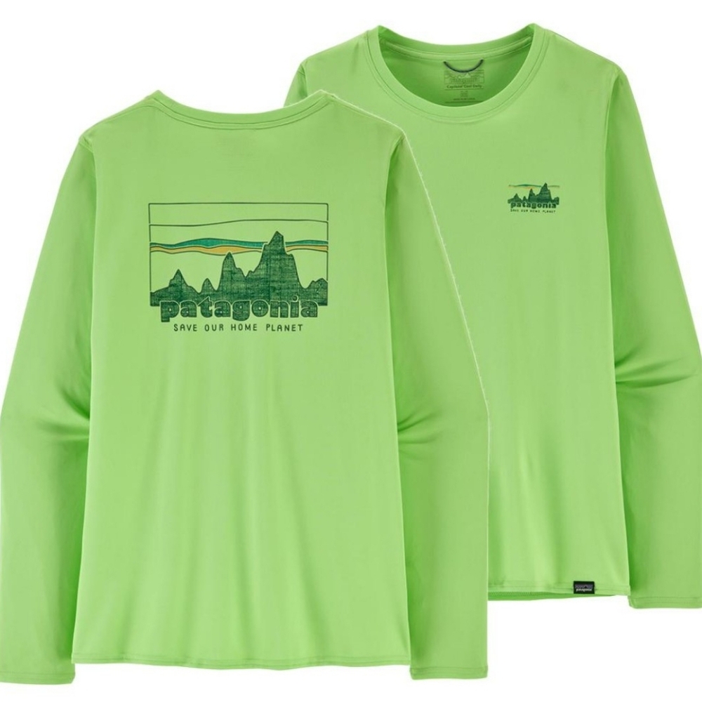 Patagonia Long-sleeve Capilene Cool Daily Graphic Shirt Women's M